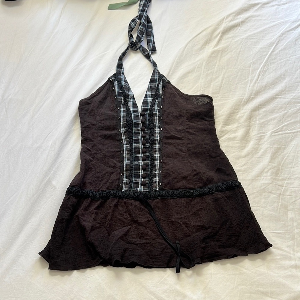 Vintage Y2k Free People halter top